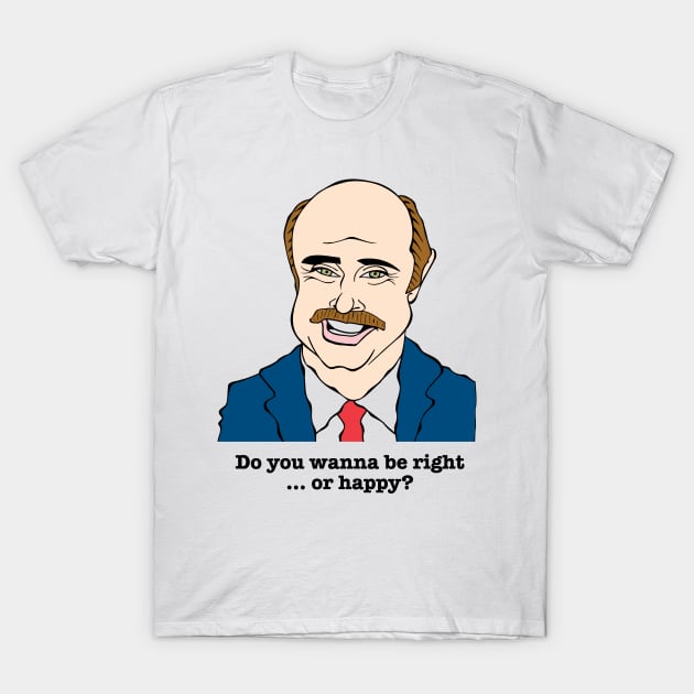 Daytime talk show host T-Shirt by cartoonistguy